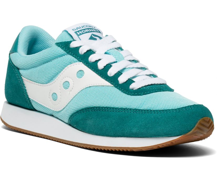 Saucony Hornet Women's Originals Turquoise / White | Canada 015GSOL